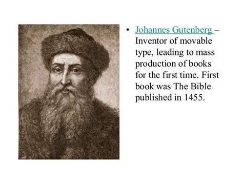 who invented books